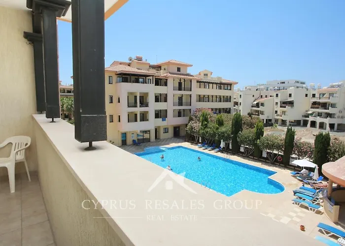Apartmán Queens Gardens By The Sea, Pool And Mall Paphos